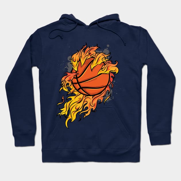 Fire Ball Hoodie by XXII Designs